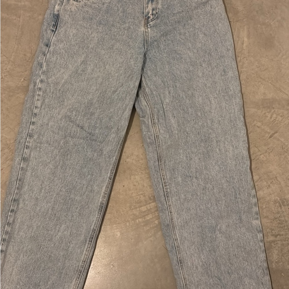 Light Blue Denim Baggy Jeans
